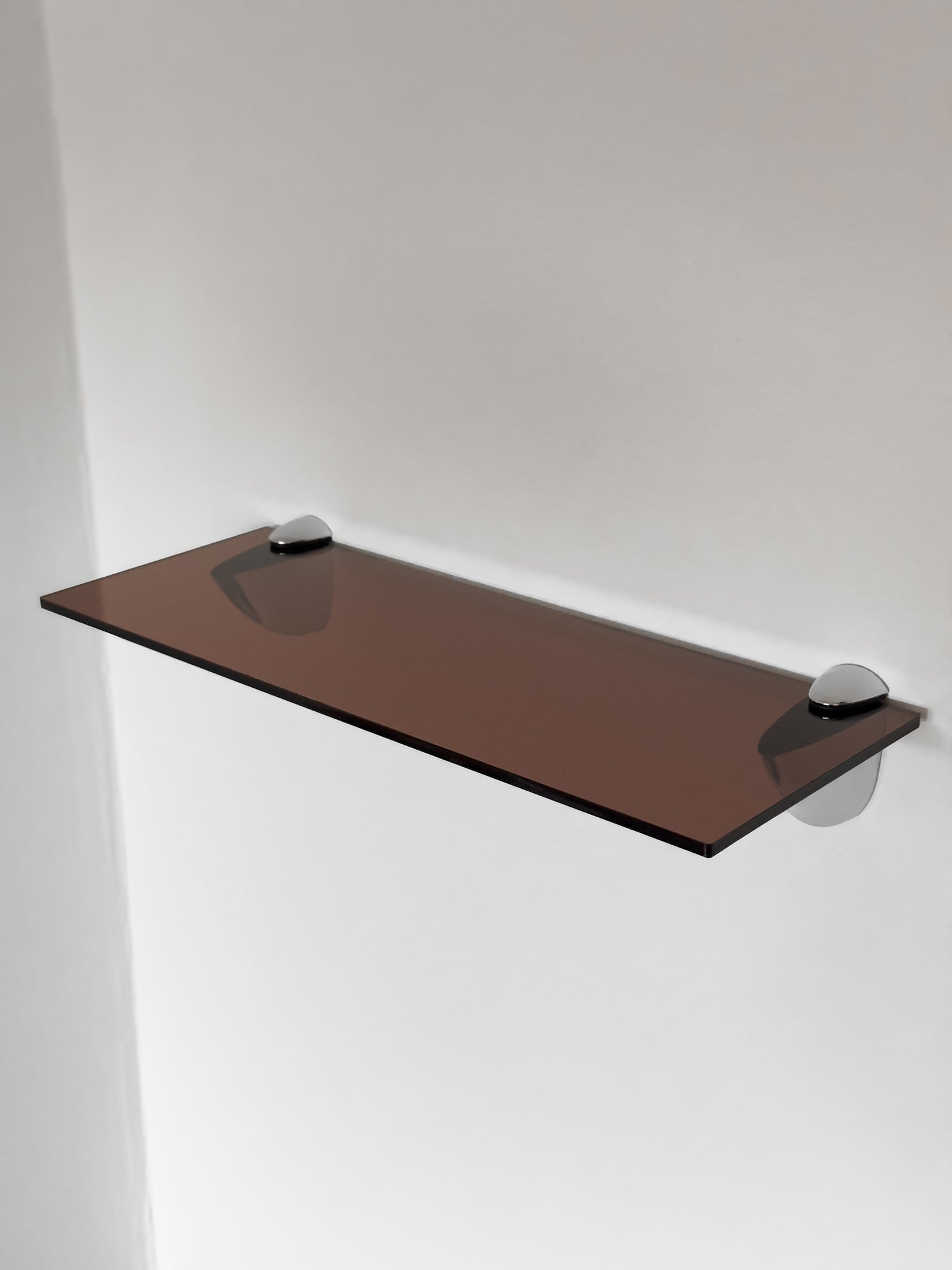 Acrylic wall shelf - SPACE | Plexiglas & chrome vintage retro
